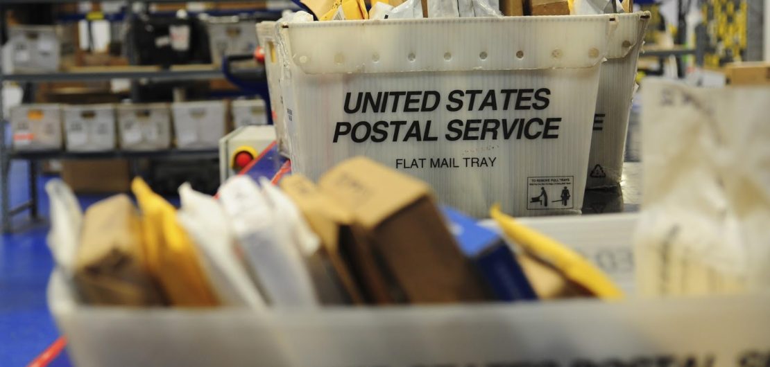 Direct Mail in Mailroom